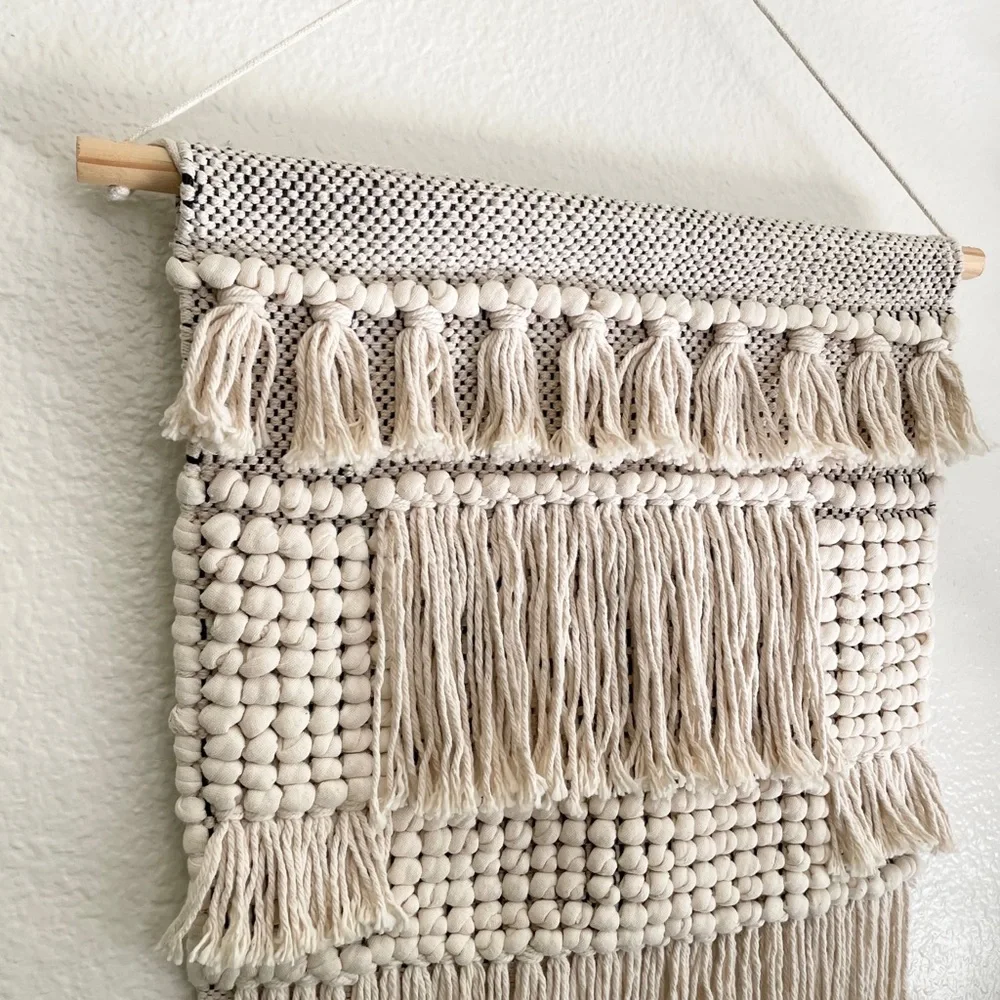 Boho Macrame Woven Wall Hanging